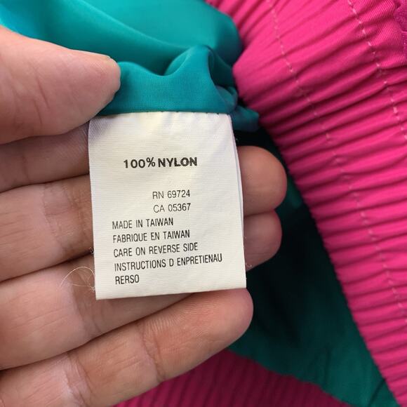 Vintage 90s Columbia Jacket Women’s XL Radial Sleeve Windbreaker Ski 100% Nylon - Picture 4 of 14